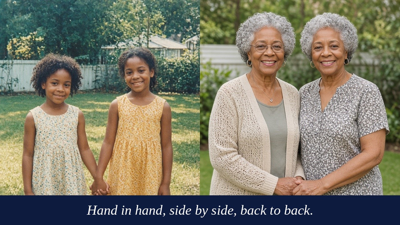 Sisters, Then and Now