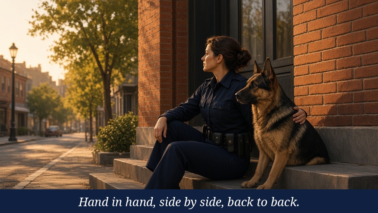 Officer and K9 Partner