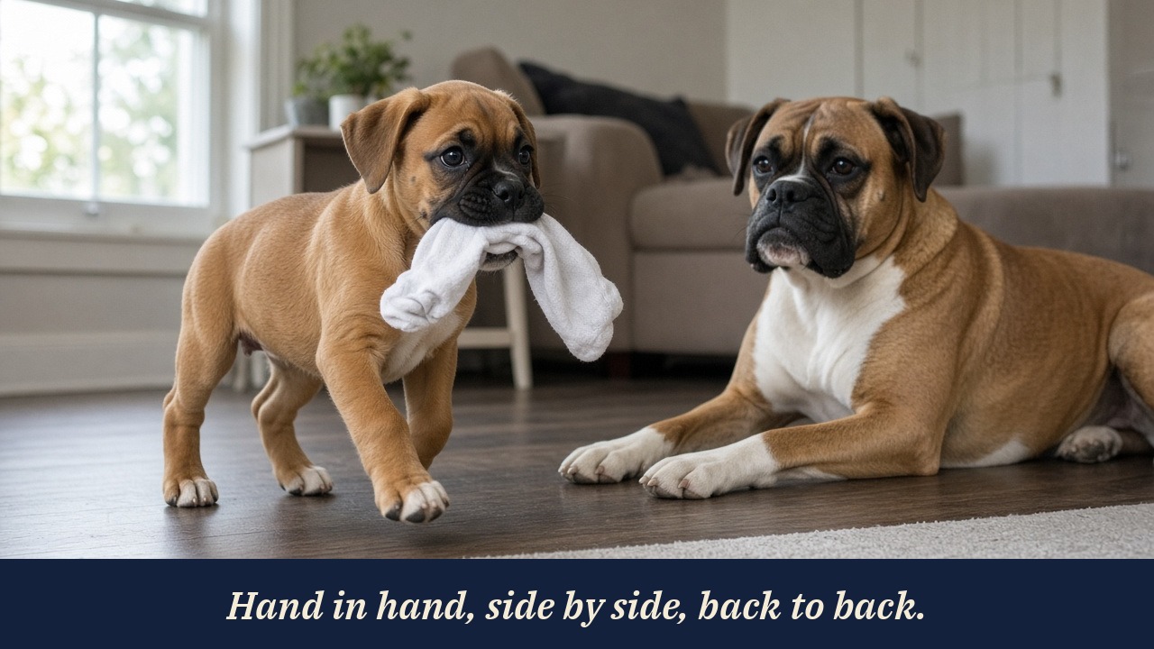 Boxer and the Sock Thief