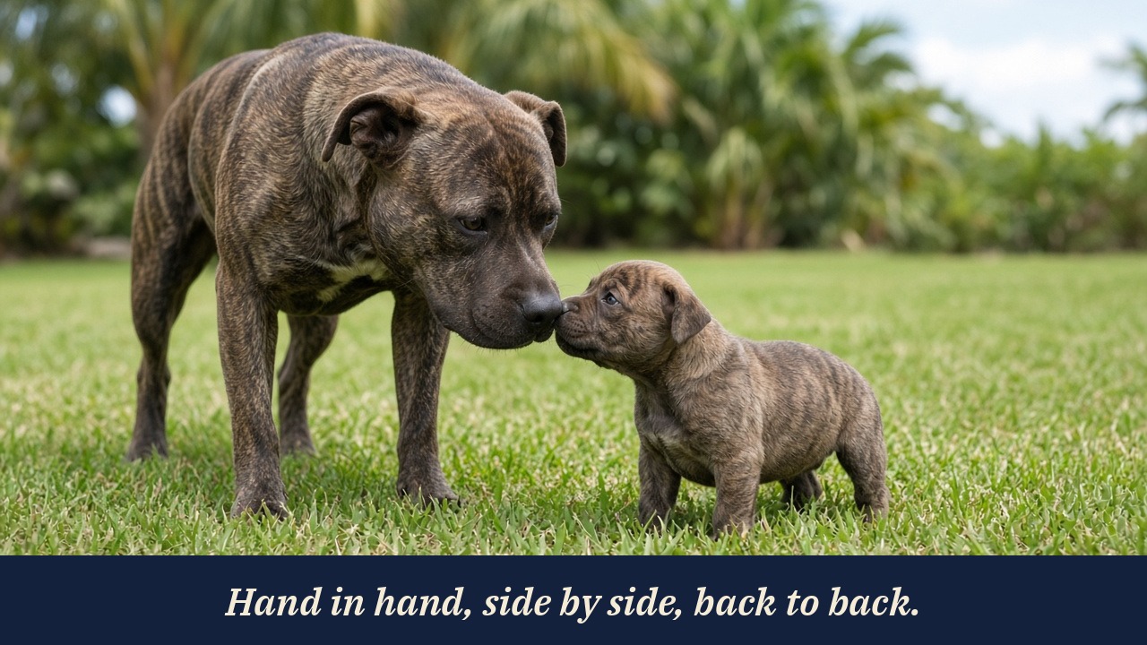 Pit Bull and Pit Pup